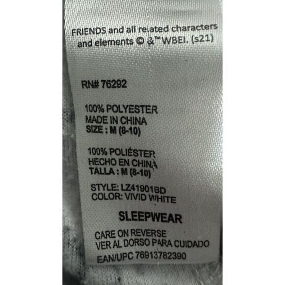 F.R.I.E.N.D.S Television Series Soft Sleep Pajama Pants Joggers Sleepwear Medium - Picture 6 of 7